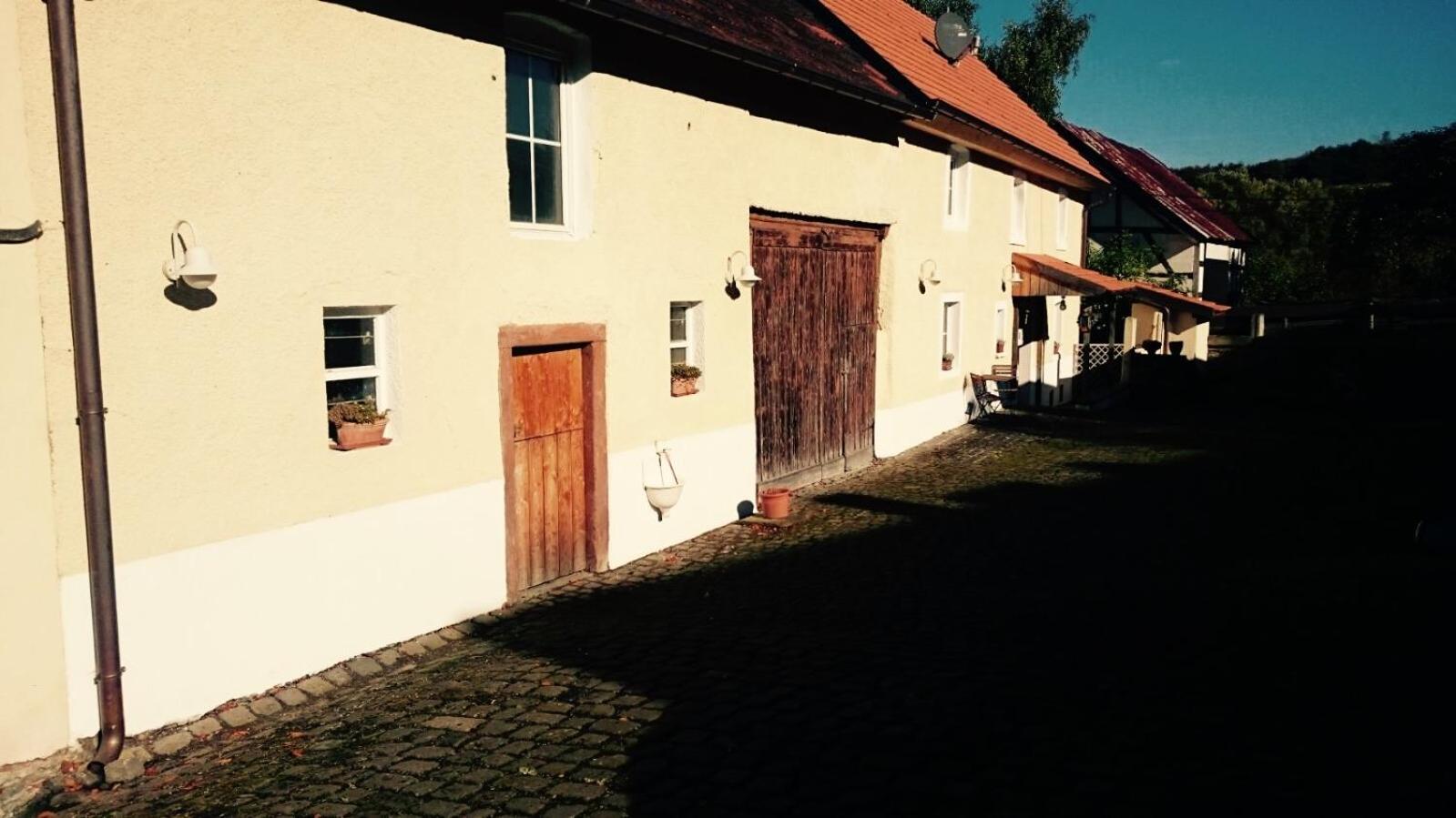 Ferienwohnung Schloessershof Borler Esterno foto
