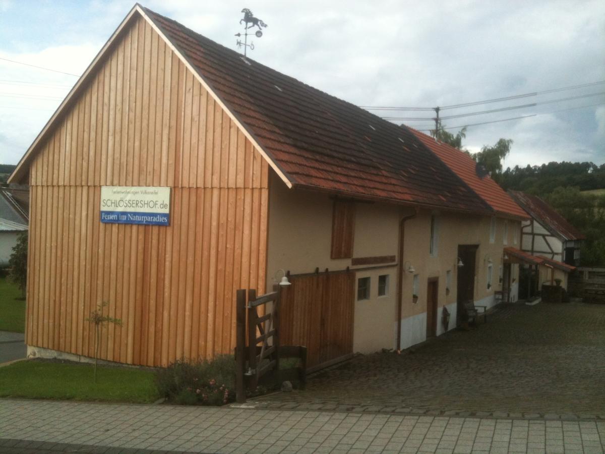 Ferienwohnung Schloessershof Borler Esterno foto